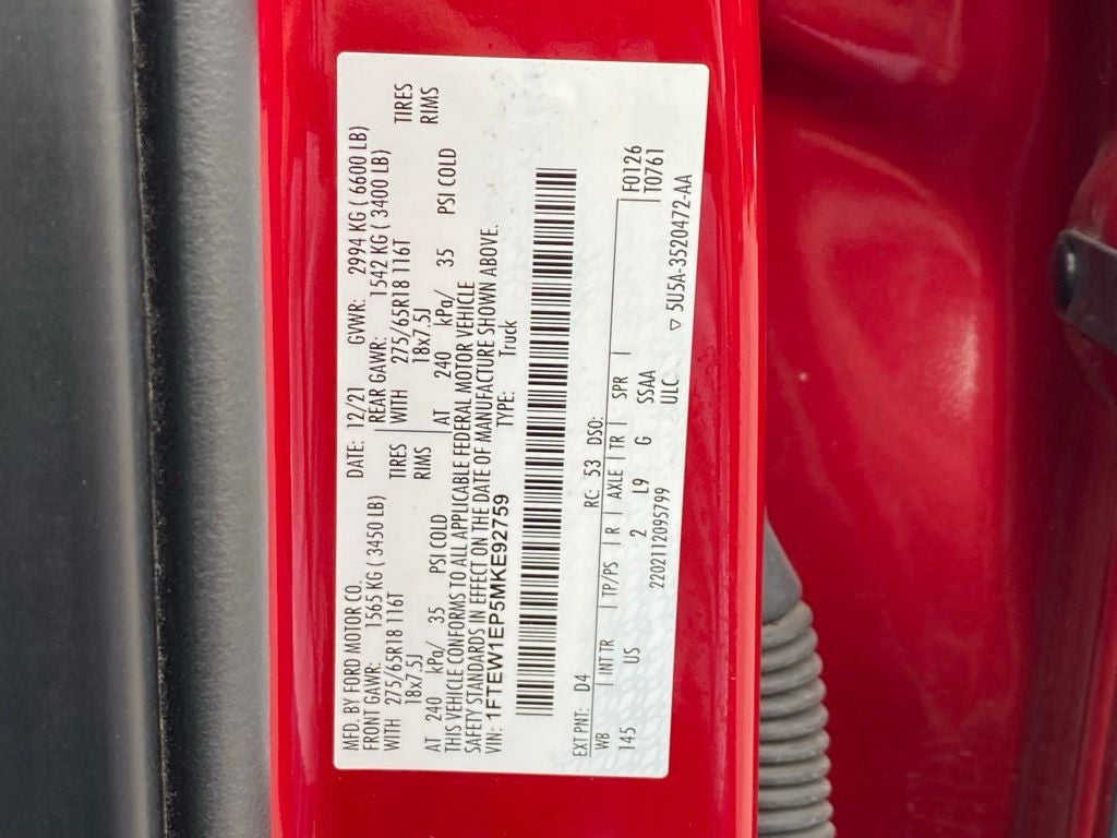 2021 Ford F-150 XLT
