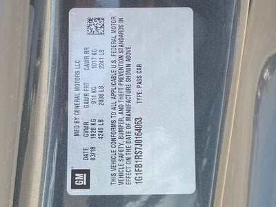 2018 Chevrolet Camaro 1LT