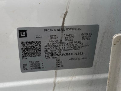 2021 Chevrolet Traverse High Country