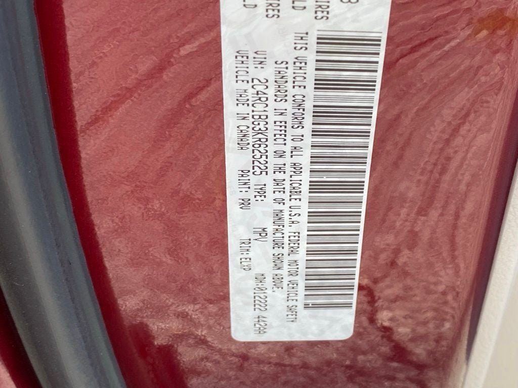2019 Chrysler Pacifica Touring L