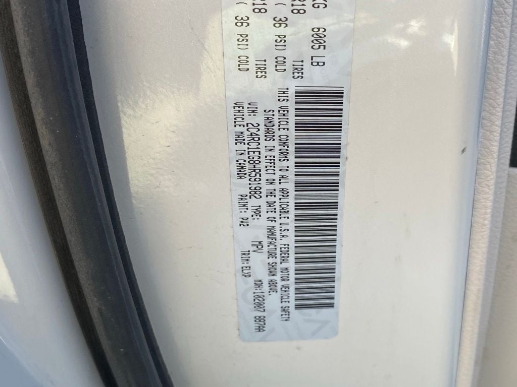 2017 Chrysler Pacifica Touring L Plus