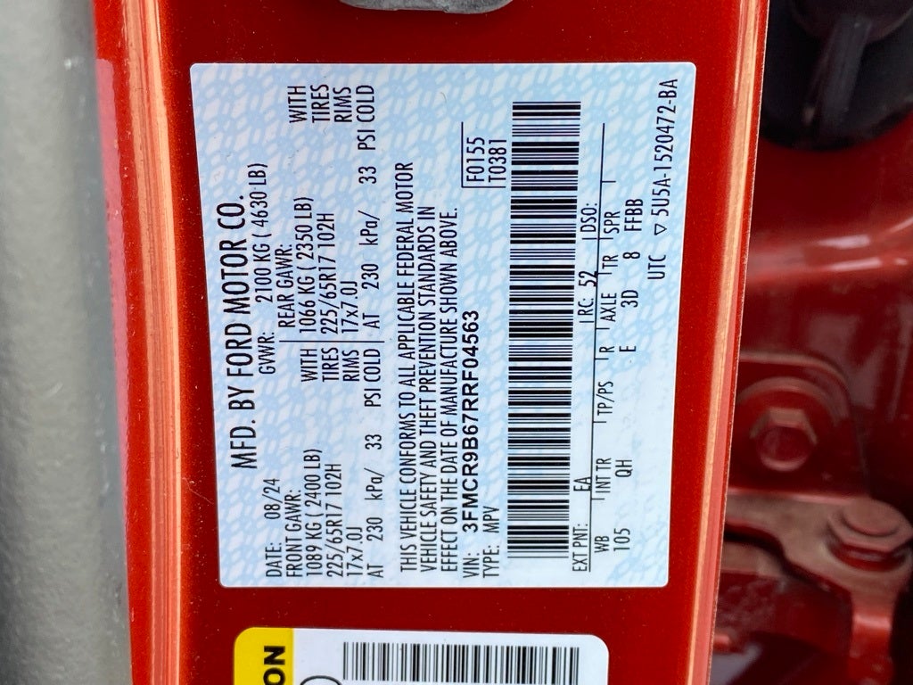 2024 Ford Bronco Sport Big Bend CLEAN ONE OWNER CARFAX