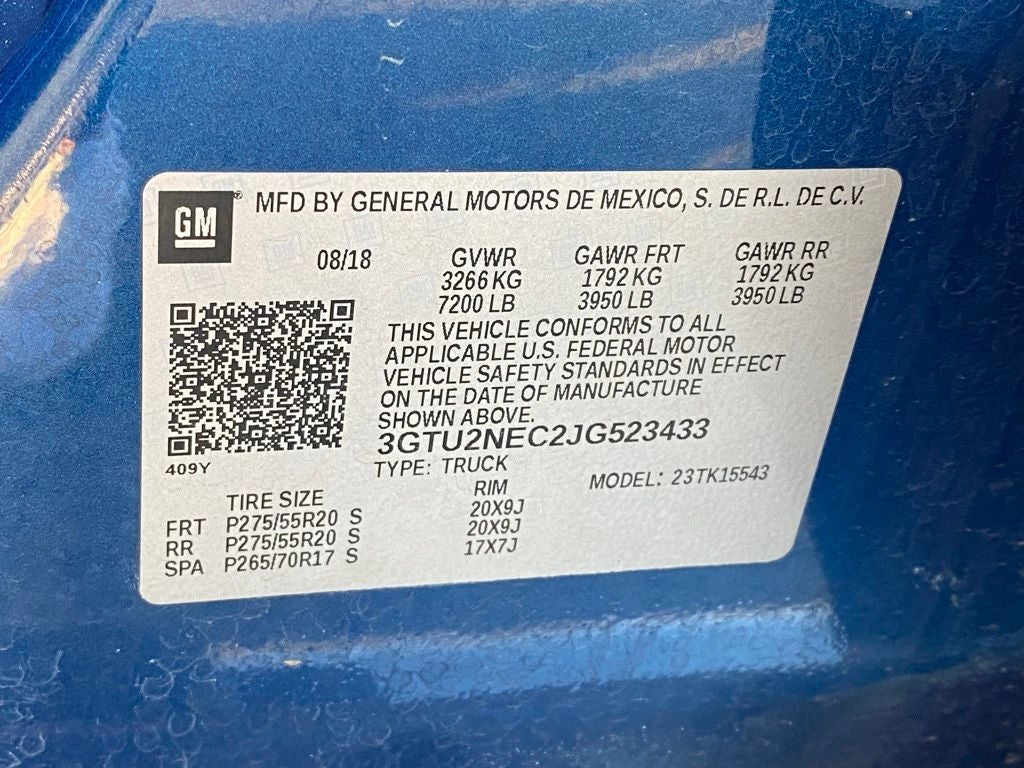 2018 GMC Sierra 1500 SLT