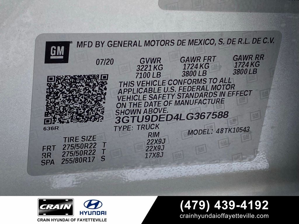 2020 GMC Sierra 1500 SLT