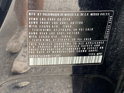 2022 Volkswagen Tiguan 2.0T SE