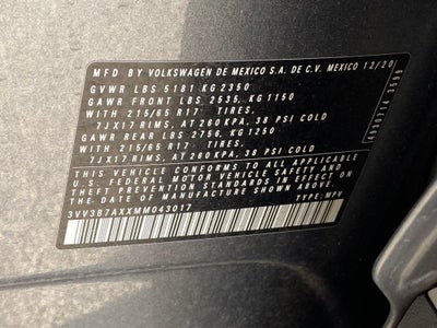 2021 Volkswagen Tiguan 2.0T SE