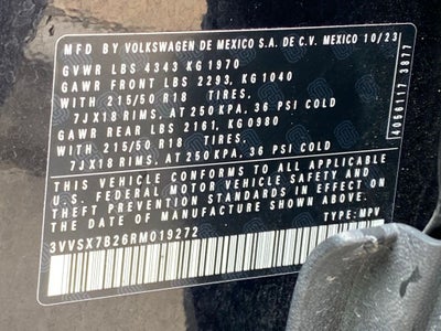 2024 Volkswagen Taos 1.5T SE