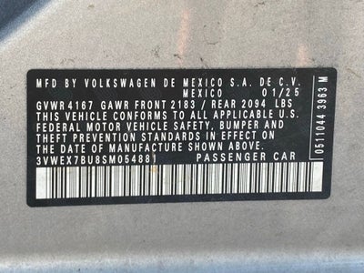 2025 Volkswagen Jetta 1.5T SE