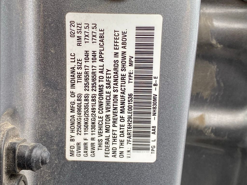 2020 Honda CR-V Hybrid LX