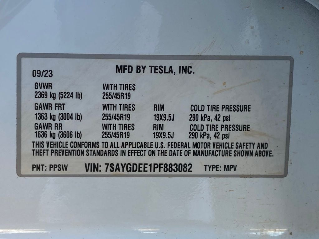 2023 Tesla Model Y Long Range