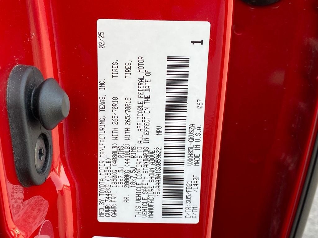 2025 Toyota Sequoia TRD Pro