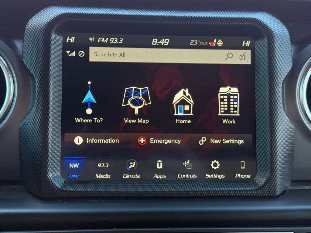 2021 Jeep Wrangler Unlimited Rubicon 4xe NAVIGATION