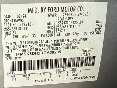 2024 Ford Explorer XLT