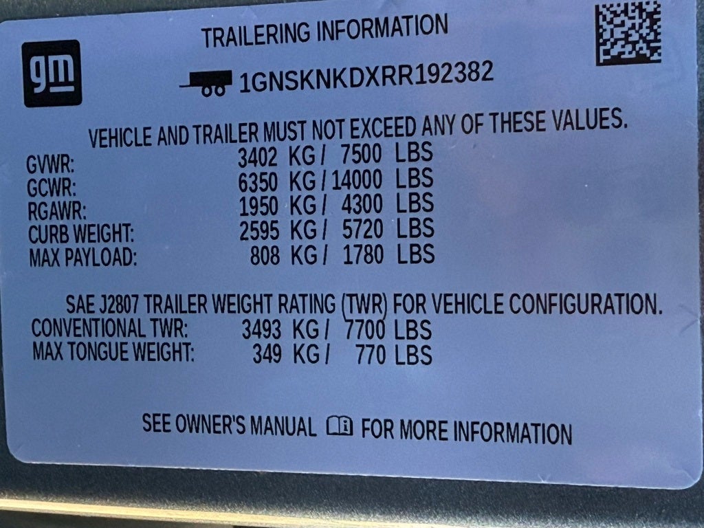2024 Chevrolet Tahoe LT 4WD