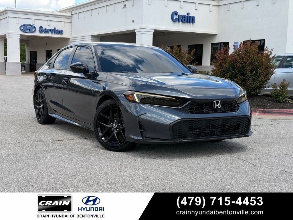 2025 Honda Civic Sport CLEAN CARFAX 1 OWNER