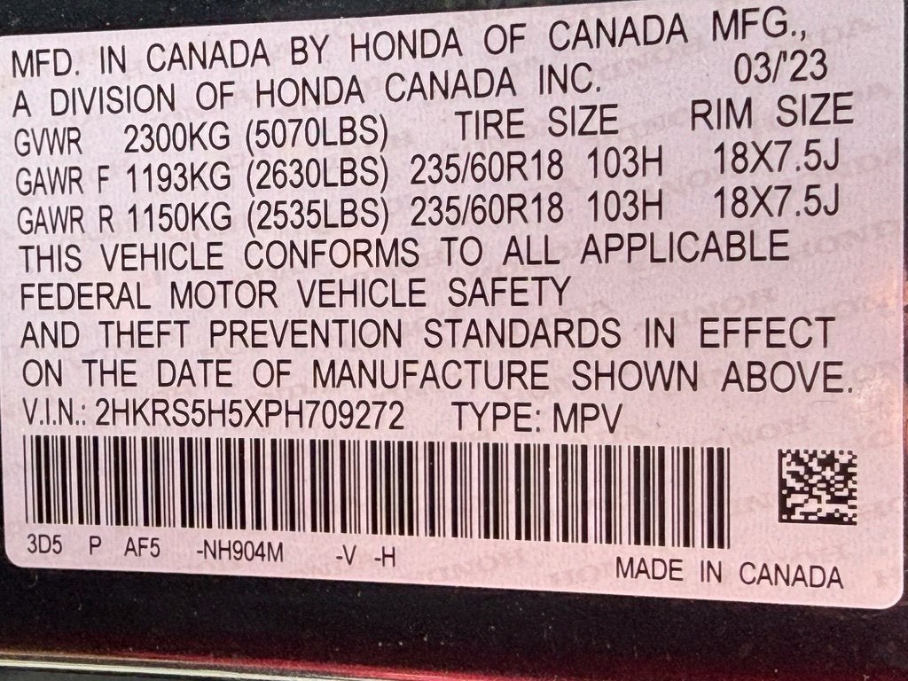 2023 Honda CR-V Hybrid Sport - SUNROOF / CLEAN CARFAX / ONE OWNER