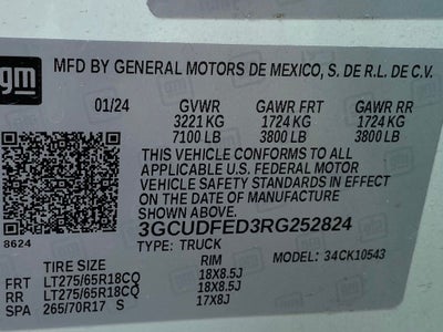 2024 Chevrolet Silverado 1500 LT Trail Boss