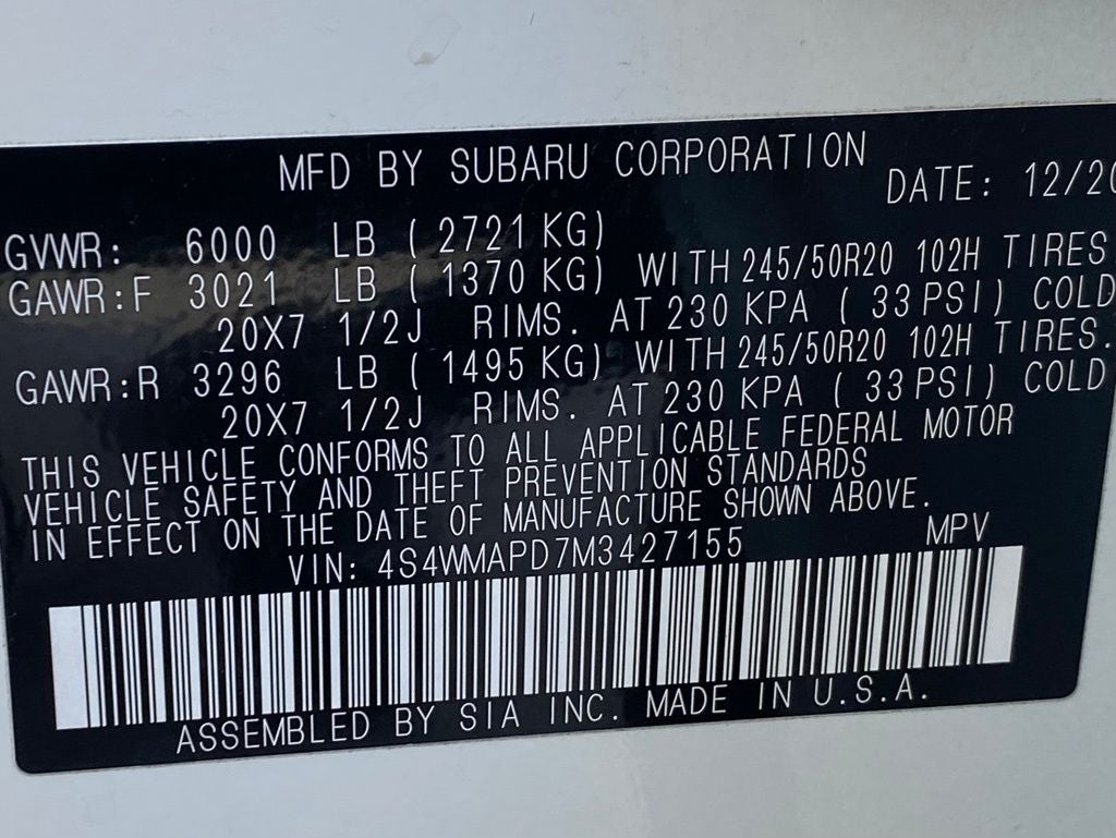 2021 Subaru Ascent Limited 1 OWNER / CLEAN CARFAX