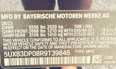 2024 BMW X3 M40i