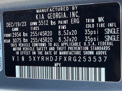 2024 Kia Sorento X-Line EX