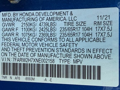 2022 Honda CR-V Special Edition