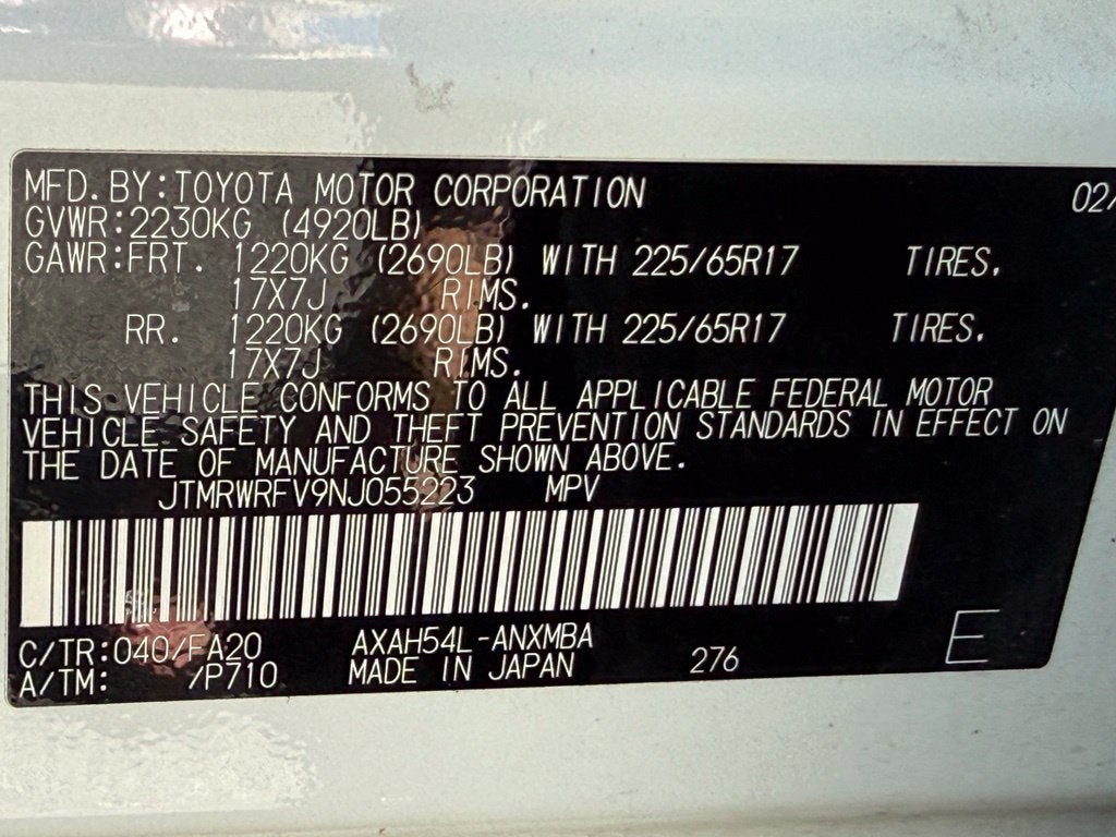 2022 Toyota RAV4 Hybrid XLE - AWD | SUNROOF | CLEAN CARFAX