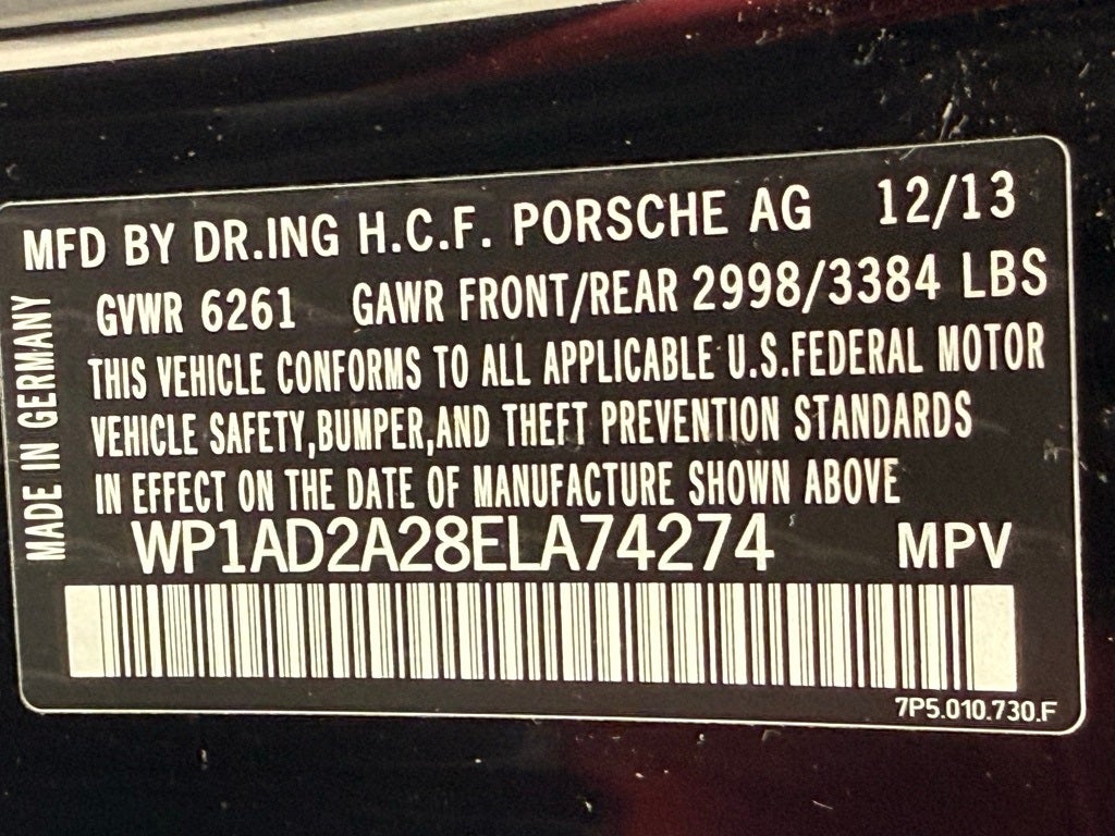 2014 Porsche Cayenne GTS CLEAN CAR FAX