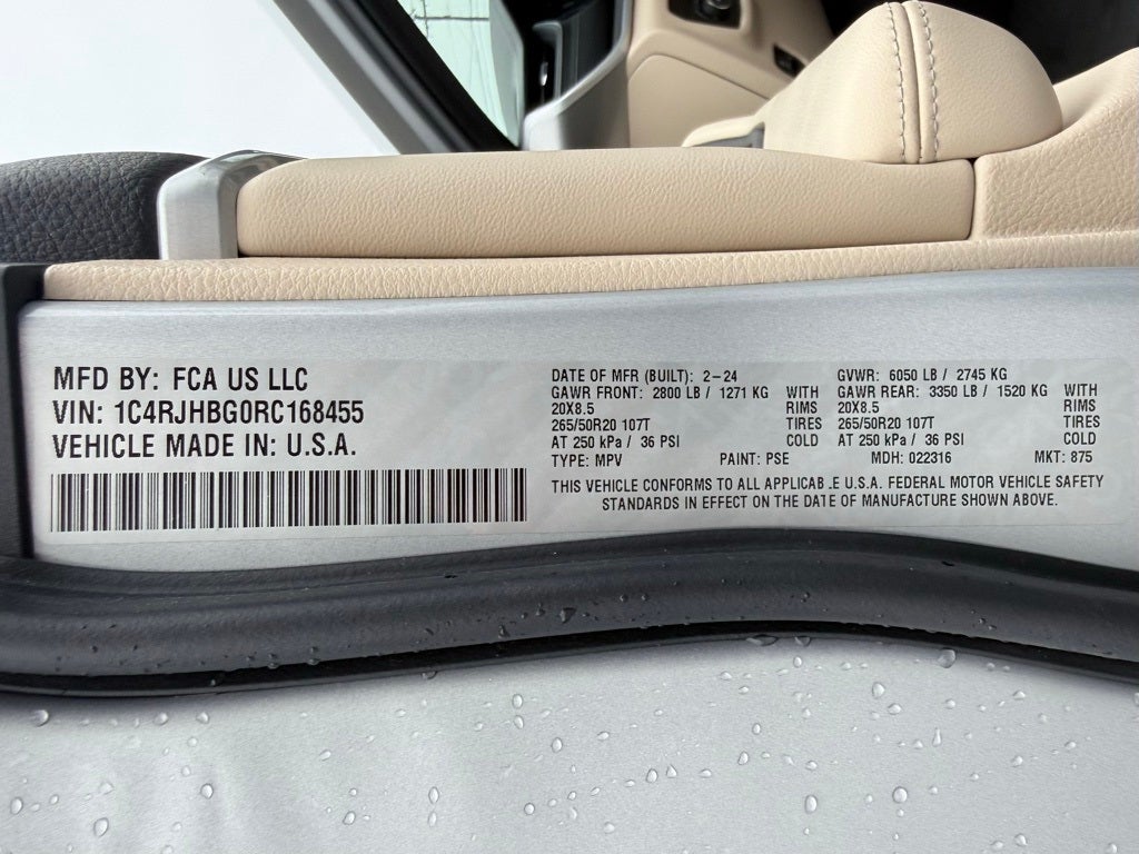 2024 Jeep Grand Cherokee Limited