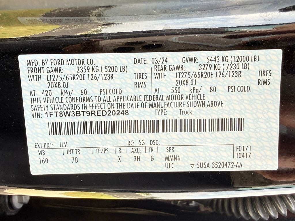 2024 Ford F-350SD Platinum