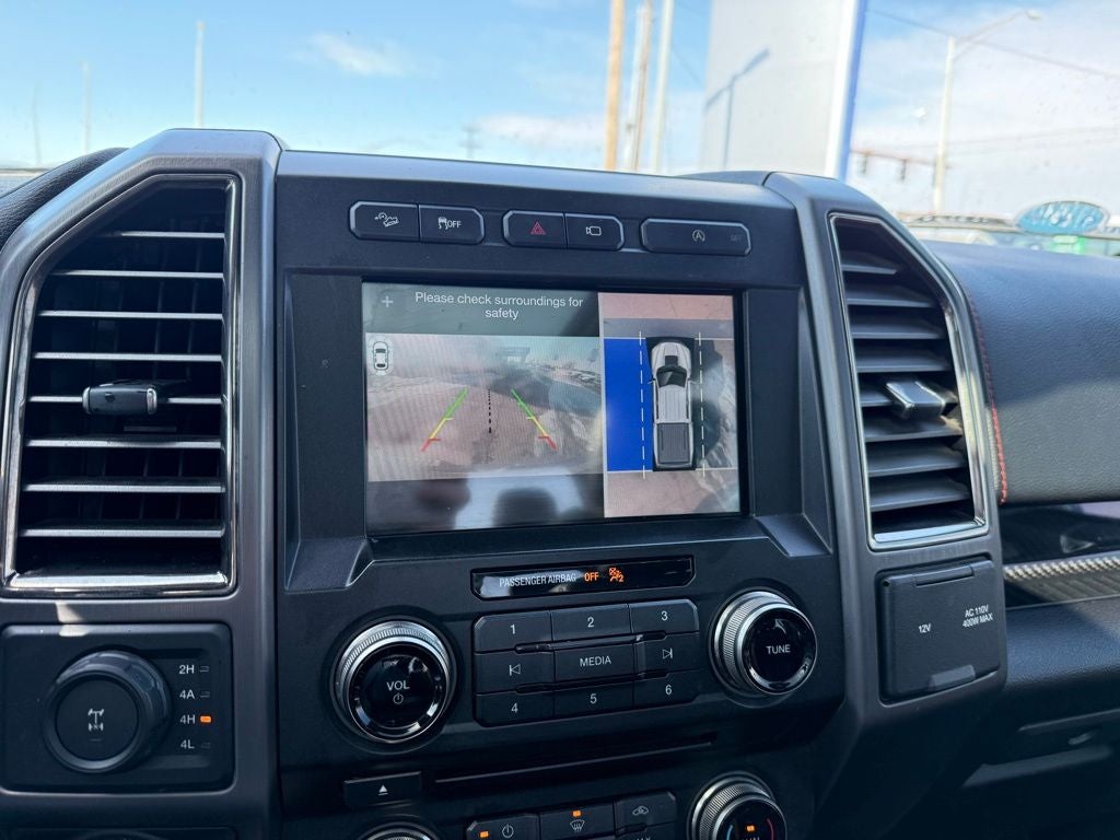 2018 Ford F-150 Raptor rapt tech pack,360 camera,stell bumper,twin moonro