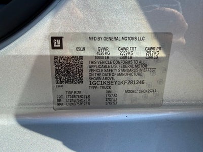 2019 Chevrolet Silverado 2500HD LT