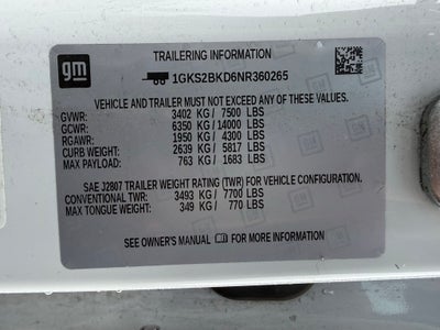 2022 GMC Yukon SLT moon roof/capt seats