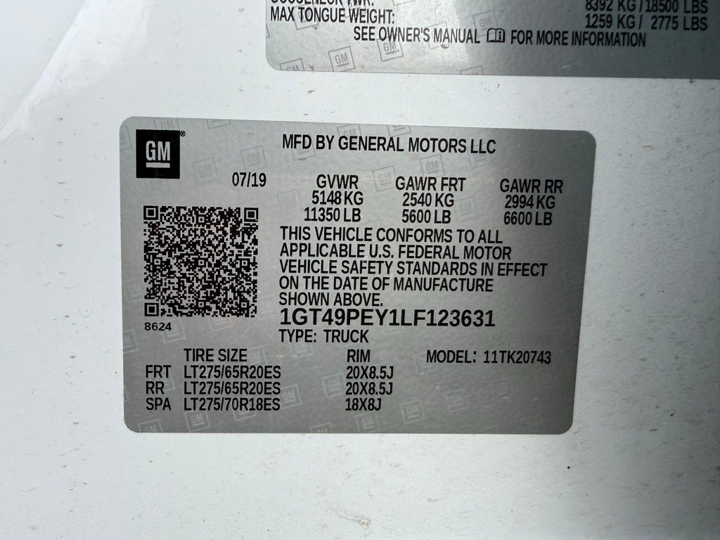 2020 GMC Sierra 2500HD AT4 premium package/techpack/huge front bumper