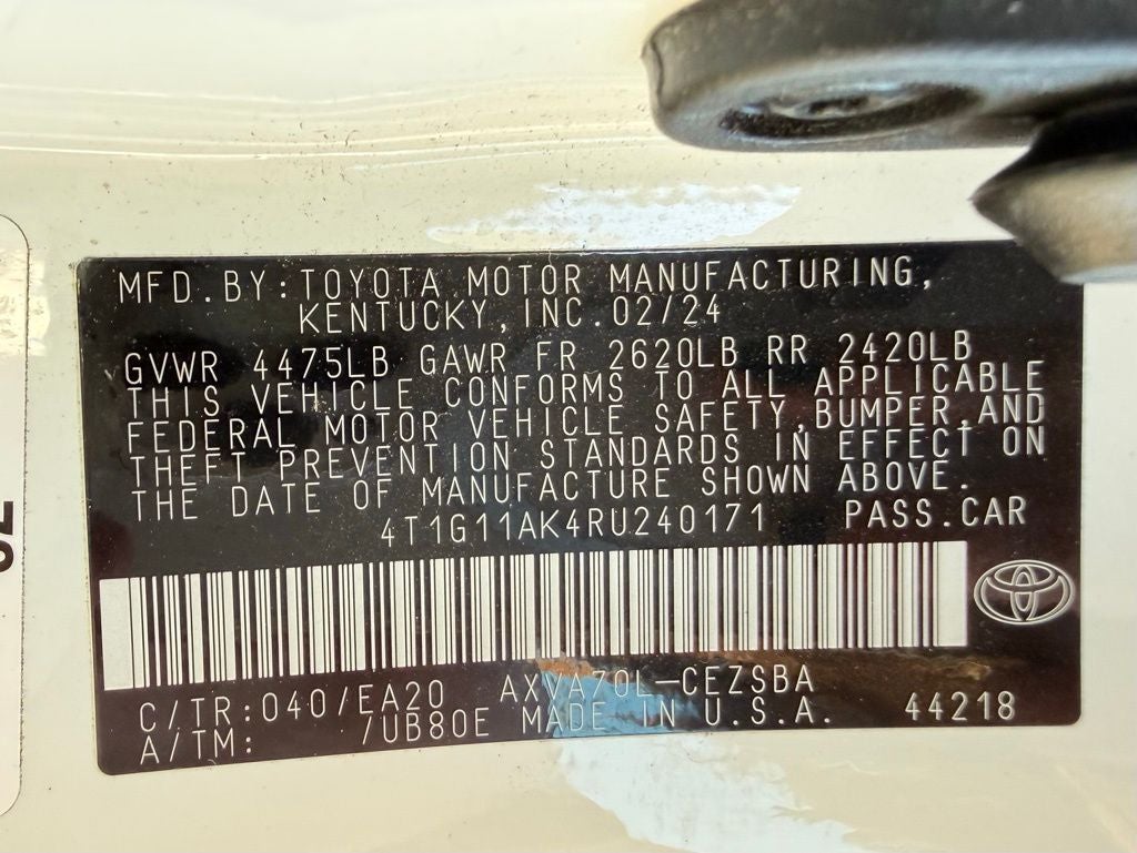 2024 Toyota Camry SE