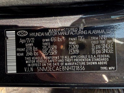 2022 Hyundai Tucson Limited