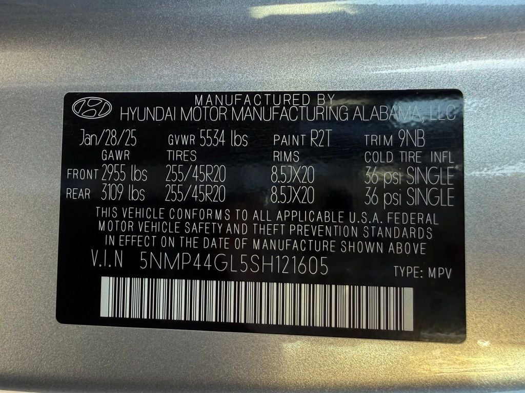 2025 Hyundai Santa Fe Limited