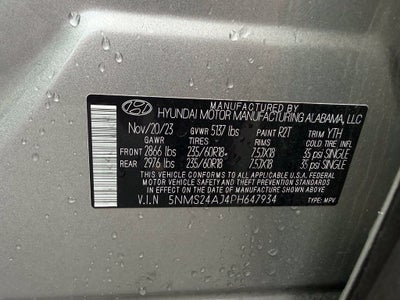 2023 Hyundai Santa Fe SEL CPO Eligible