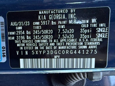 2024 Kia Telluride EX X-Line TERRACOTTA