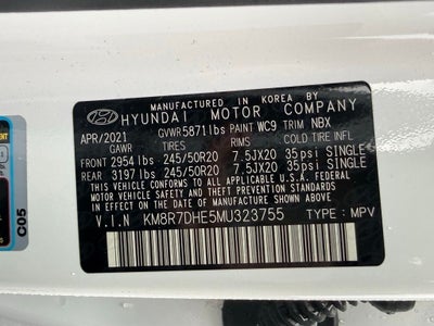 2021 Hyundai Palisade Calligraphy