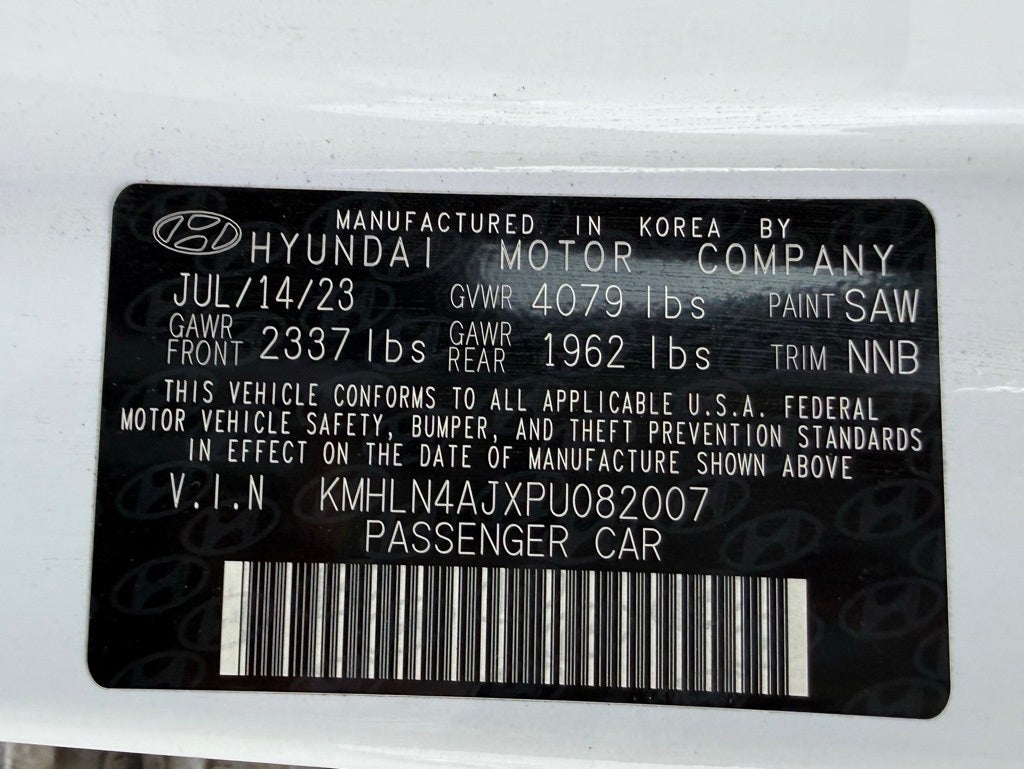 2023 Hyundai Elantra Hybrid Limited