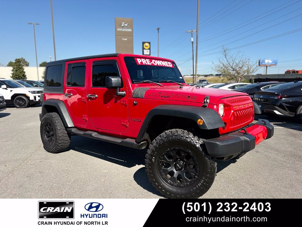 2016 Jeep Wrangler Unlimited Sport