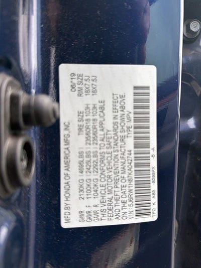 2019 Honda CR-V EX-L