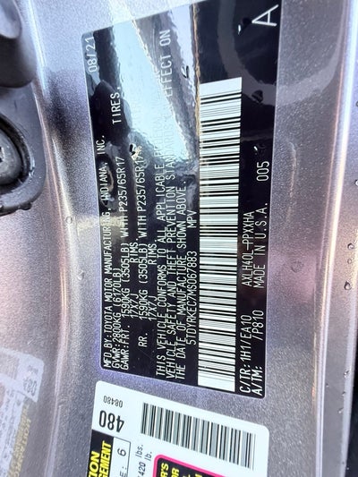 2021 Toyota Sienna XLE 7 Passenger