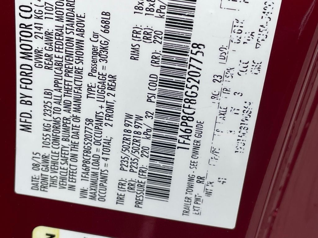 2016 Ford Mustang GT Premium