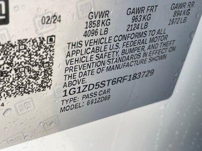 2024 Chevrolet Malibu LT 1LT