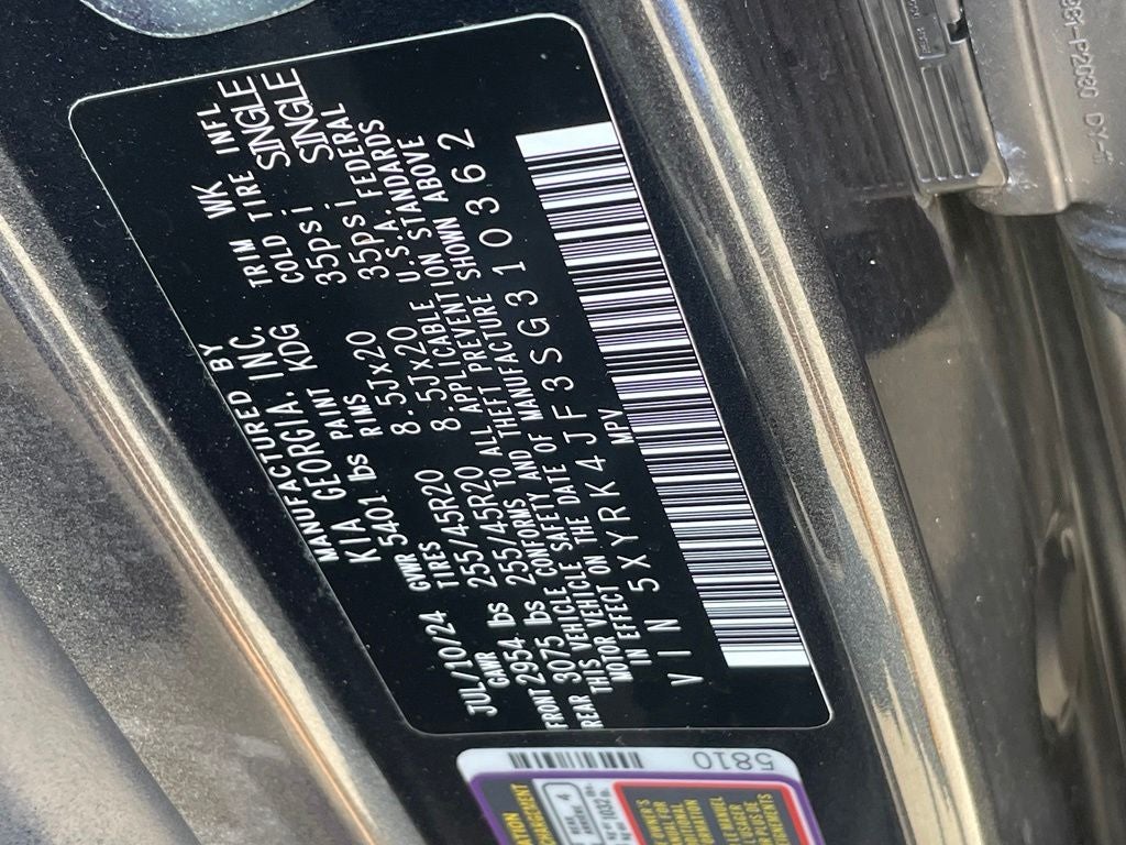 2025 Kia Sorento SX