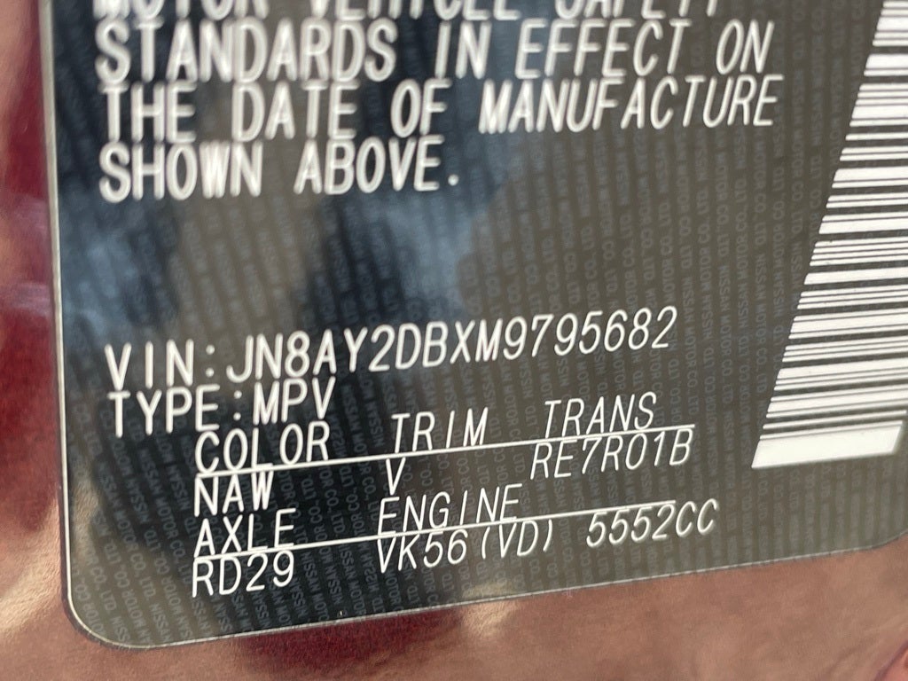 2021 Nissan Armada Platinum