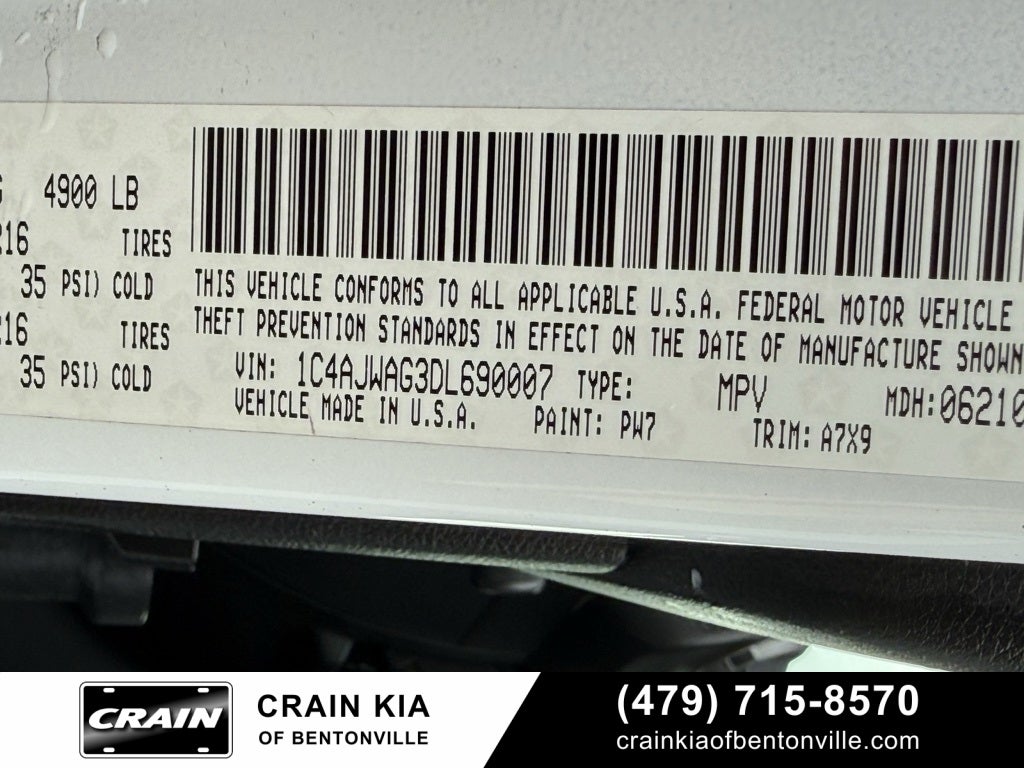 2013 Jeep Wrangler Sport - 4WD