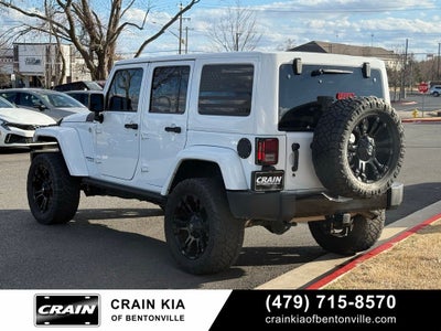 2015 Jeep Wrangler Unlimited Sahara Altitude - 4WD / CLEAN CARFAX / LIFT / WHEELS / TIRES