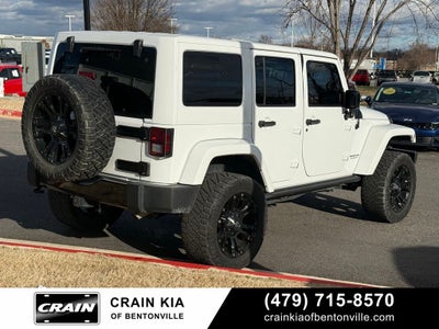 2015 Jeep Wrangler Unlimited Sahara Altitude - 4WD / CLEAN CARFAX / LIFT / WHEELS / TIRES